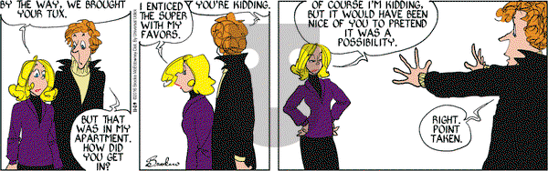 9 Chickweed Lane on Tuesday November 29, 2016 Comic Strip
