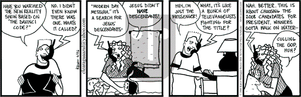 Clear Blue Water on Monday June 26, 2006 Comic Strip