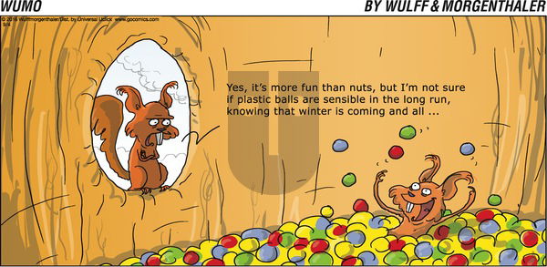WuMo on Sunday September 4, 2016 Comic Strip