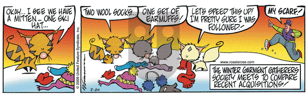 Rose is Rose on Tuesday February 24, 2009 Comic Strip