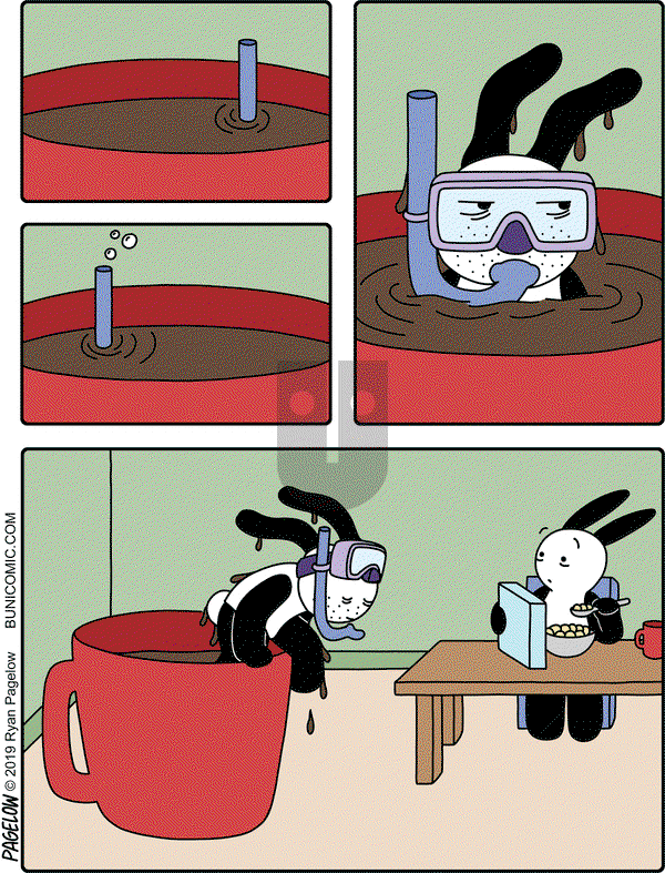 Buni on Monday January 21, 2019 Comic Strip