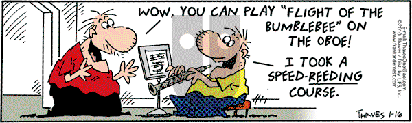 Frank and Ernest - Saturday January 16, 2010 Comic Strip