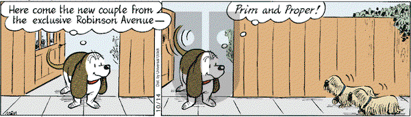 Fred Basset on Friday October 14, 2011 Comic Strip