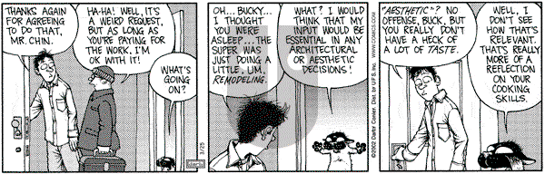 Get Fuzzy on Thursday May 16, 2002 Comic Strip