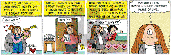 Cathy Classics on Friday February 12, 1999 Comic Strip