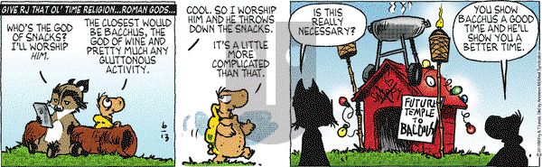 Over the Hedge on Wednesday June 13, 2018 Comic Strip