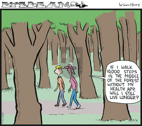 Eyebeam on Monday July 15, 2024 Comic Strip