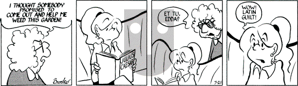 9 Chickweed Lane on Thursday July 21, 1994 Comic Strip