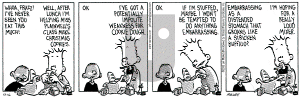 Frazz on Monday December 16, 2002 Comic Strip
