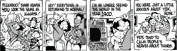 Rose is Rose on Thursday January 6, 2000 Comic Strip