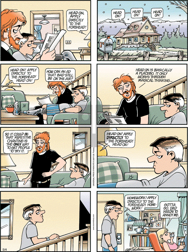 Doonesbury - Sunday May 4, 2008 Comic Strip