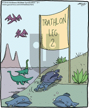 In the Bleachers on Wednesday May 1, 2019 Comic Strip