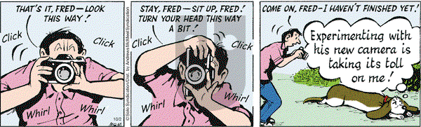 Fred Basset on Wednesday October 2, 2019 Comic Strip