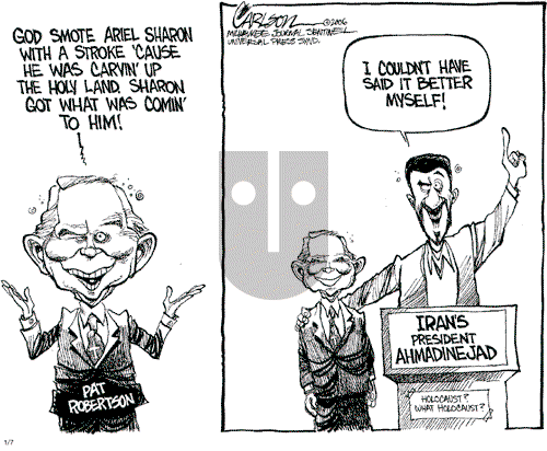 Stuart Carlson on Saturday January 7, 2006 Comic Strip