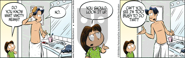 Baldo on Monday January 21, 2019 Comic Strip