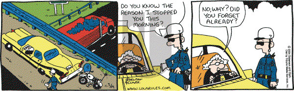 Lola on Friday March 19, 2004 Comic Strip