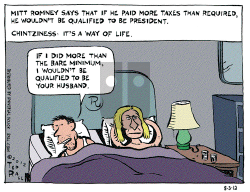 Ted Rall on Friday August 3, 2012 Comic Strip