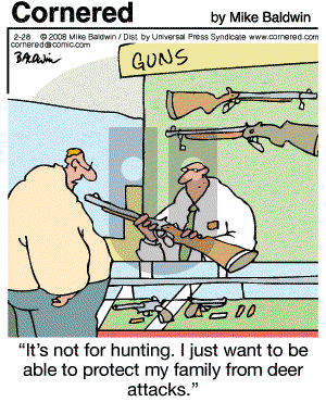 Cornered - Thursday February 28, 2008 Comic Strip