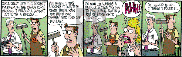 Monty on Thursday October 22, 2015 Comic Strip