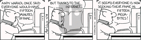 The Born Loser on Friday April 18, 2008 Comic Strip