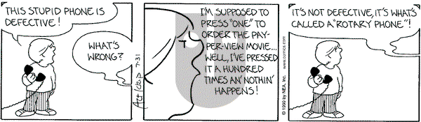 The Born Loser on Friday October 8, 1999 Comic Strip