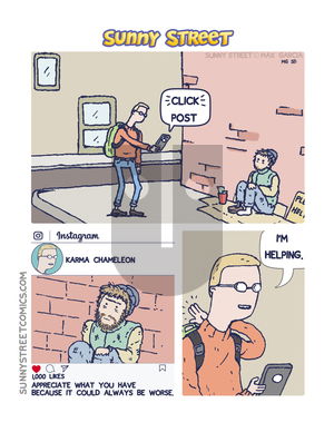 Sunny Street on Monday December 3, 2018 Comic Strip