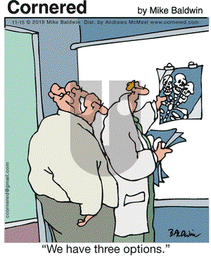 Cornered on Thursday November 15, 2018 Comic Strip