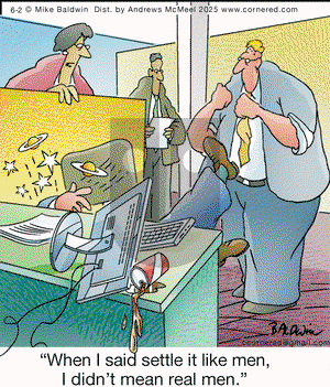 Cornered on Monday June 2, 2025 Comic Strip