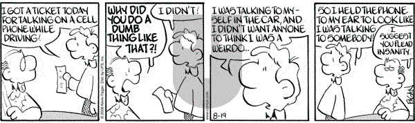 Drabble on Tuesday August 19, 2008 Comic Strip