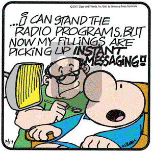 Ziggy on Saturday February 17, 2007 Comic Strip