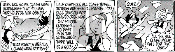 Rose is Rose on Tuesday September 19, 2006 Comic Strip