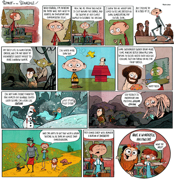 Spirit of the Staircase - Wednesday September 9, 2020 Comic Strip