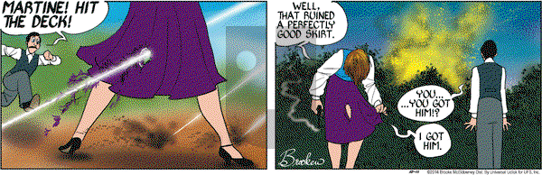 9 Chickweed Lane on Saturday October 11, 2014 Comic Strip