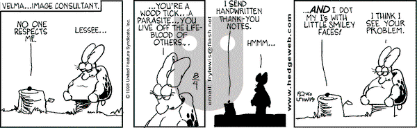 Over the Hedge - Tuesday August 4, 1998 Comic Strip