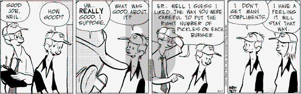 Lucky Cow on Friday August 17, 2007 Comic Strip