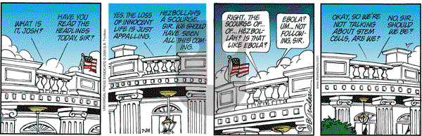 Doonesbury on Monday July 24, 2006 Comic Strip