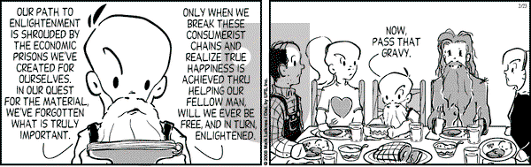 Cow and Boy Classics on Saturday February 23, 2008 Comic Strip