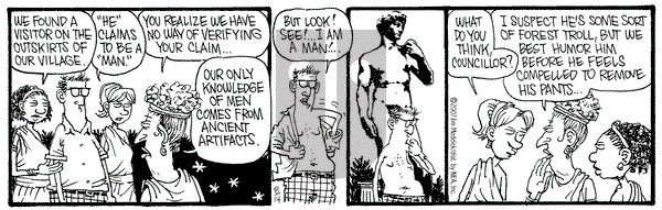 Monty on Tuesday August 14, 2007 Comic Strip