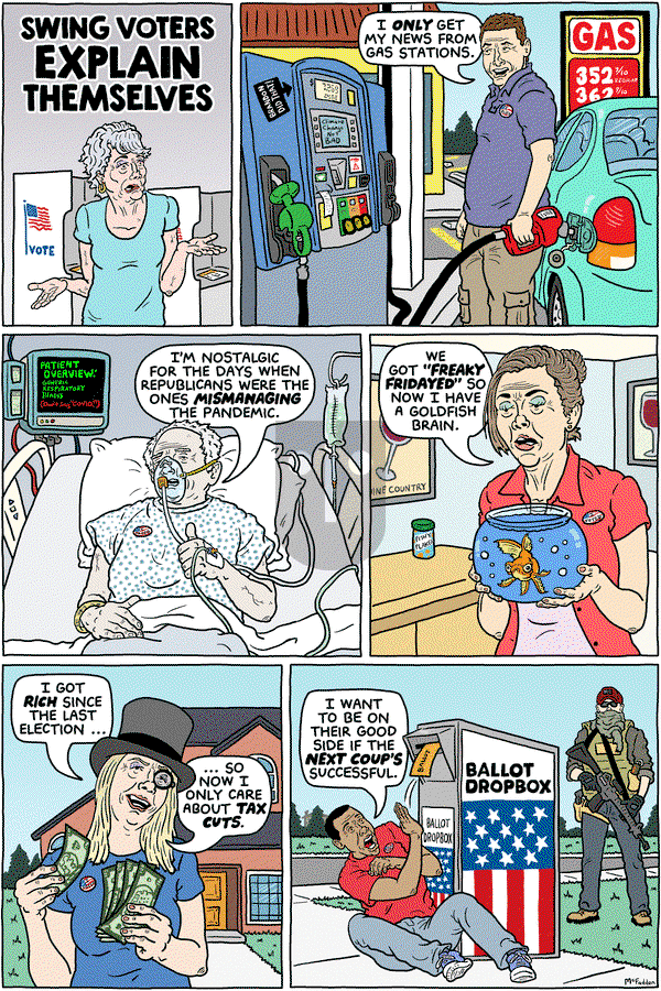 Brian McFadden - Tuesday November 1, 2022 Comic Strip