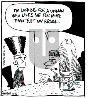 Reality Check on Wednesday November 26, 2003 Comic Strip