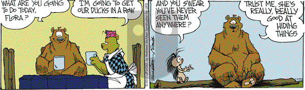 The Grizzwells on Thursday November 23, 2017 Comic Strip