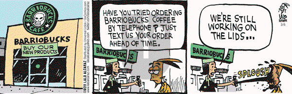 La Cucaracha on Saturday February 5, 2011 Comic Strip