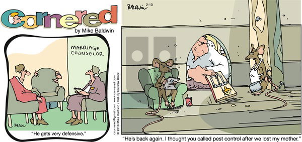 Cornered on Sunday February 10, 2013 Comic Strip