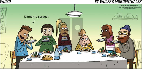 WuMo on Sunday March 1, 2020 Comic Strip