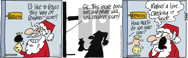 The Knight Life on Thursday December 28, 2017 Comic Strip
