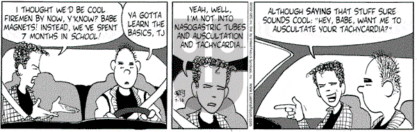 Luann on Tuesday July 16, 2002 Comic Strip