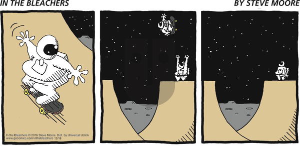 In the Bleachers on Sunday December 18, 2016 Comic Strip