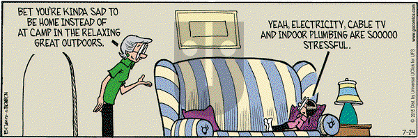 Grand Avenue on Friday July 24, 2015 Comic Strip