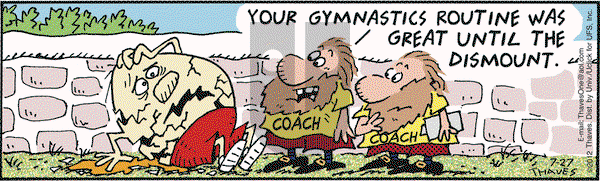 Frank and Ernest on Friday July 27, 2012 Comic Strip