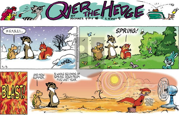 Over the Hedge on Sunday March 3, 2019 Comic Strip